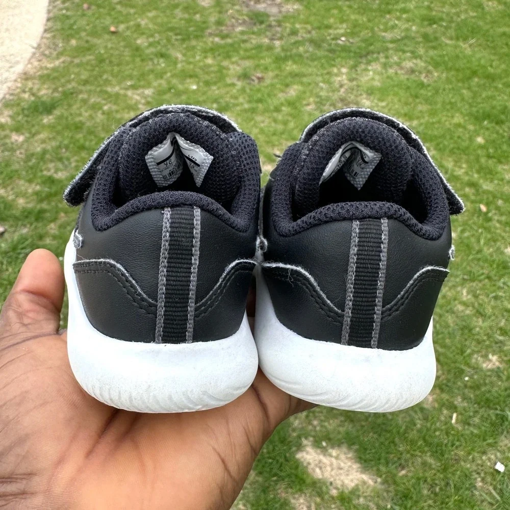 Nike Flex Contact Toddler Boy Sneakers Size 7‎ Black Shoes